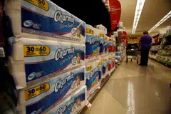P&G said average prices across its product lines rose 9 per cent in the first quarter ended Sept 30, while sales volumes fell 3 per cent.