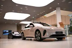 Nio, which ranks ninth by sales volume among manufacturers of electric and hybrid cars in China, does not break down its sales in Europe.