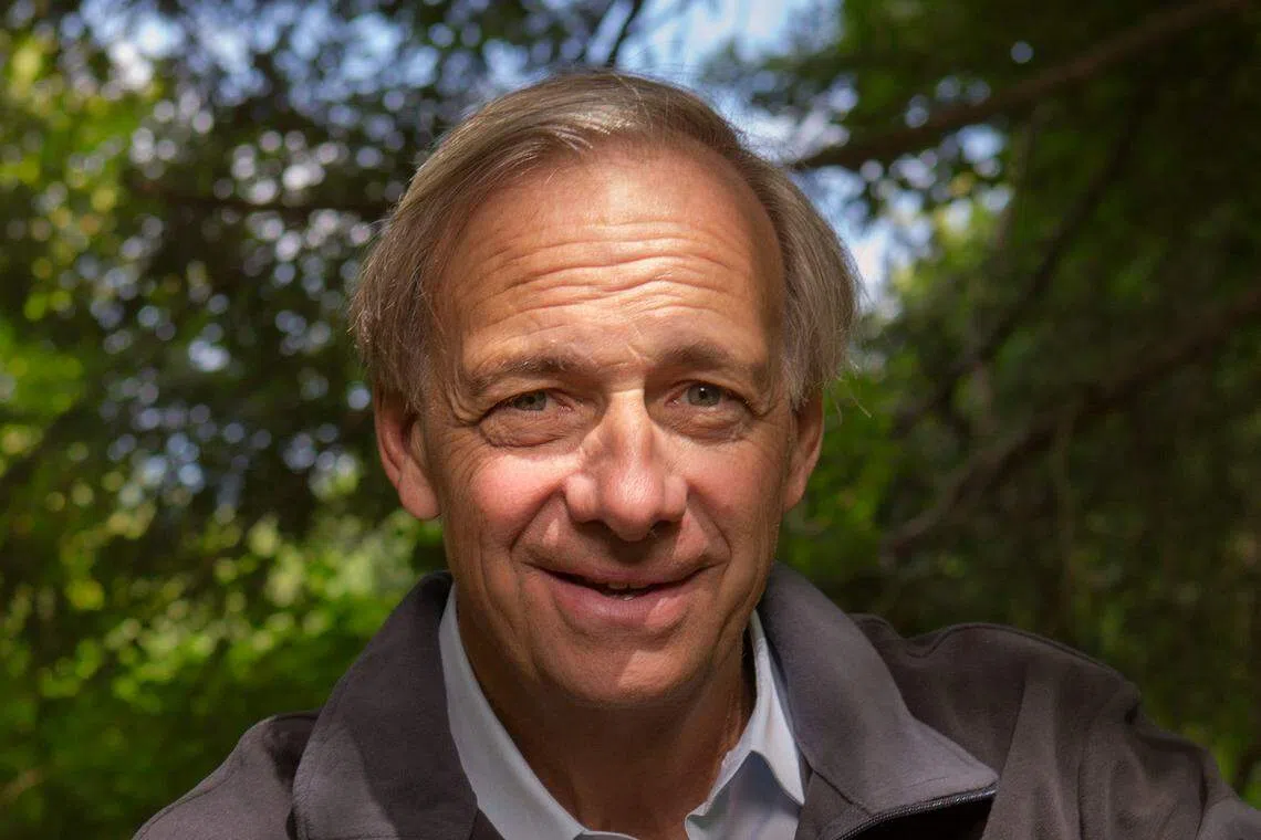 Ray Dalio, billionaire and founder of Bridgewater Associates. The firm is the world's largest hedge fund and has just set up an office in Singapore.