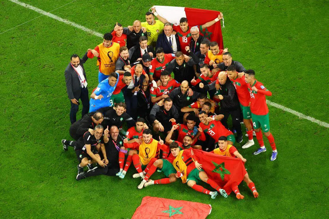 Fourteen of Morocco’s 26-man squad were born outside the country, more than any other team at the tournament in Qatar.