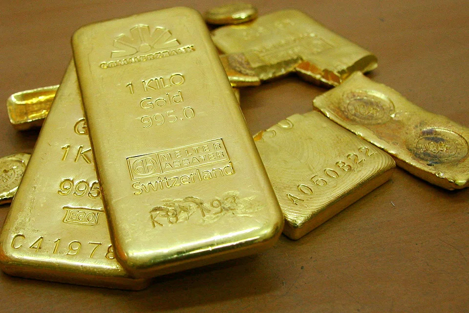 US gold futures were up 0.2 per cent at US$1,812.60 on Monday.
