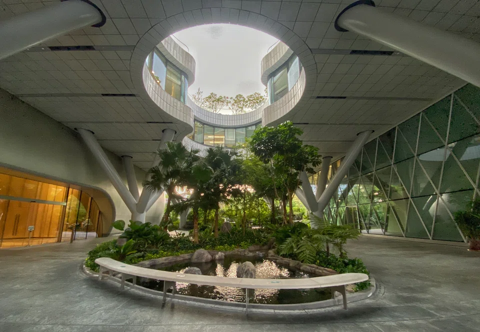 Wilmar International’s headquarters at Biopolis Road, one-north. DBS believes any share price weakness in Wilmar due to news related to Adani is likely to be more sentiment-driven. 