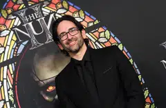 The Nun II, directed by Michael Chaves (above), is the ninth chapter in the Conjuring series.