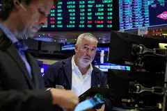 The Dow Jones Industrial Average rises 6.46 points, or 0.02 per cent, at the open, to 36,254.33.