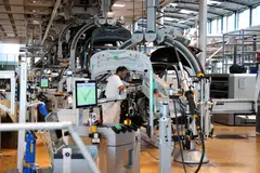 Production declines 0.4 per cent from September, led by the machinery and equipment sector,.