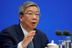 China said it is willing to implement a debt disposal framework with other countries, People’s Bank of China Governor Yi Gang said in remarks published on Friday.