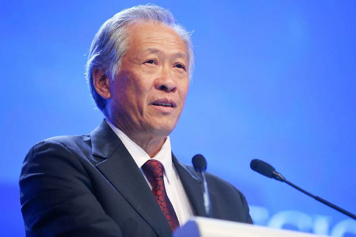Asean will not be put in position to pick between world powers: Ng Eng Hen