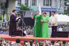 Duterte-Carpio, 44, was the running mate of Ferdinand Marcos Jr, who also won in the May 9 elections and will be sworn in as the country’s president on Jun 30, when their 6-year term begins.