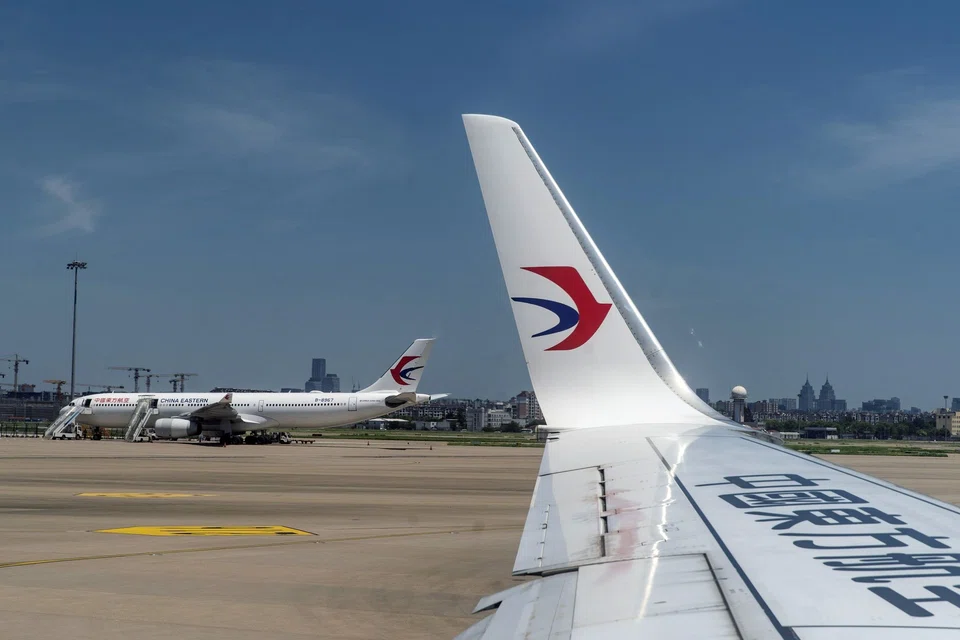 A China Eastern Airlines aircraft at Hongqiao International Airport in Shanghai. The airline is among five China state-owned companies that will exit US stock exchanges over a dispute on the disclosures demanded by the US Public Company Accounting Oversight Board.