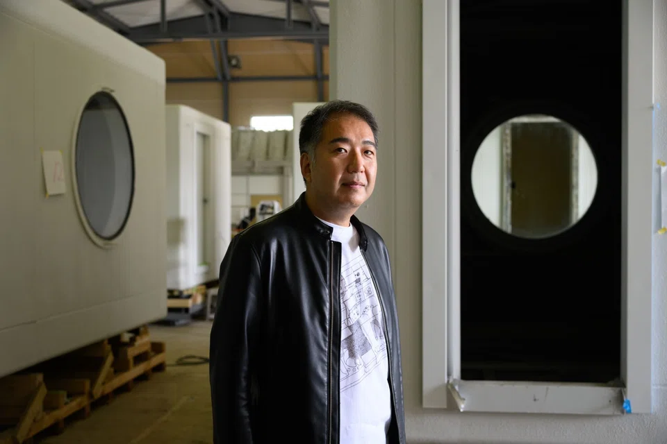 Former tower resident Tatsuyuki Maeda, 55, who owns the blocks and quit his job several years ago to devote his time to saving the building, is now pouring his energy into preserving its legacy, cube by cube.