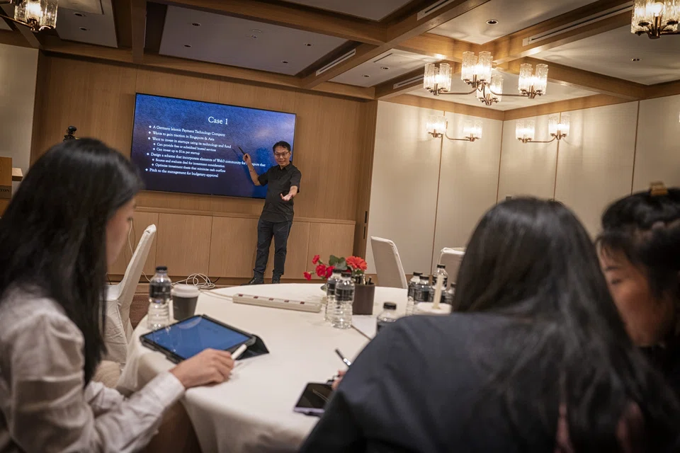 The Bank of Singapore’s “entrepreneur boot camp” in May was the first in a series of real world events slated for this year. 