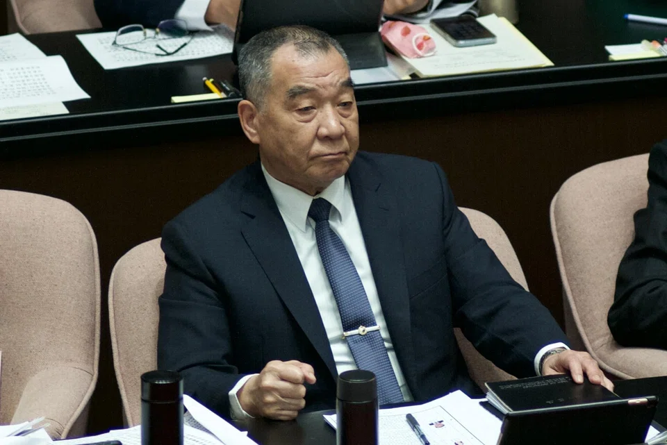 Taiwan Defence Minister Chiu Kuo-cheng says no US troops are stationed in Taiwan.