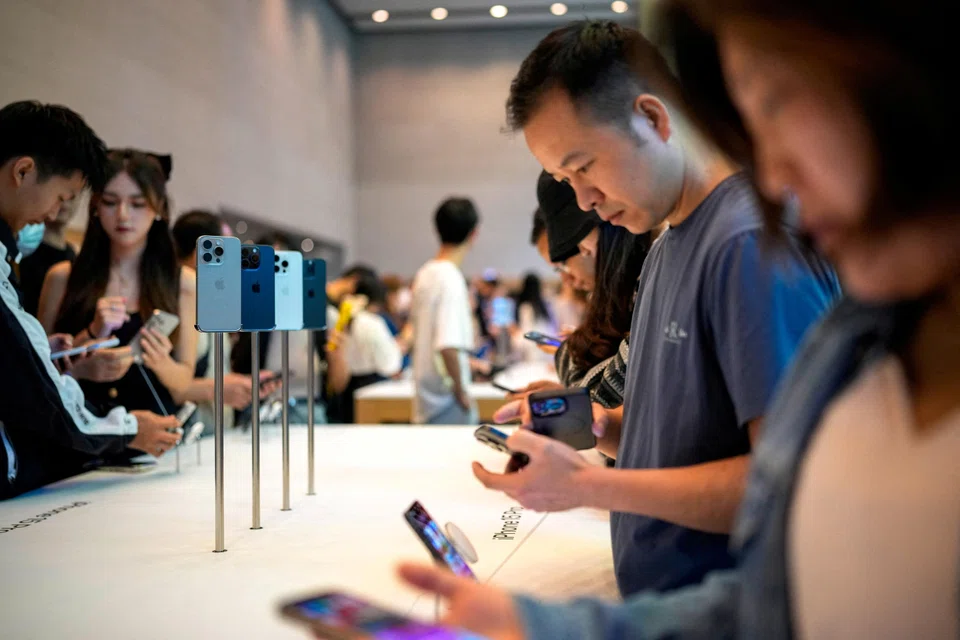 The iPhone 15 launch came at a time of slowing sales for Apple in China where it faces rising competitive pressure from domestic rivals like Huawei and Xiaomi.