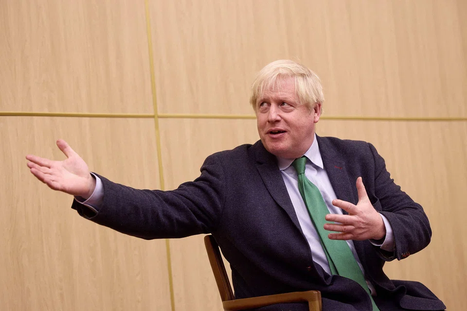 President Vladimir Putin threatened to personally target Boris Johnson (pictured) with a missile attack just before ordering Russian forces into Ukraine, the former UK prime minister has claimed. 