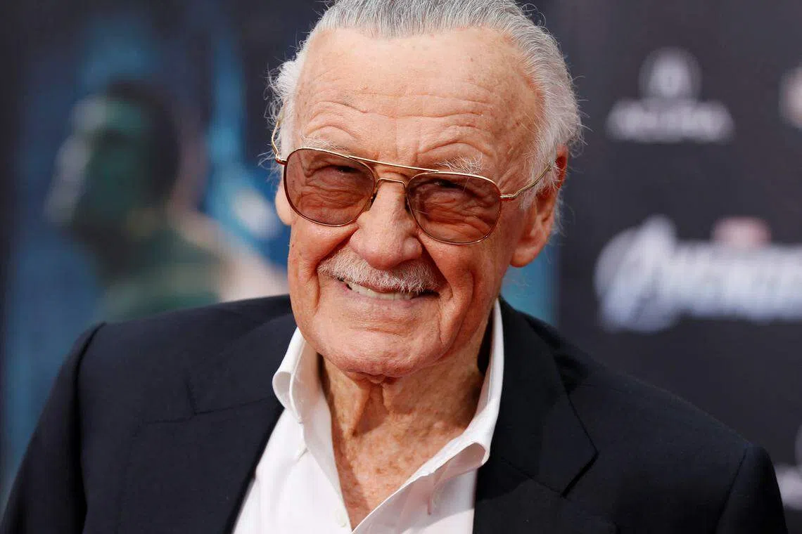 Prosecutors allege Keya Morgan had stolen US$222,480 in cash raised by the sale of Stan Lee (above) memorabilia in 2018.