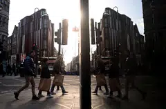 The budget deficit underscore risks to the UK economy as Prime Minister Rishi Sunak struggles to contain inflation near a four-decade high and strikes crippling the public services.