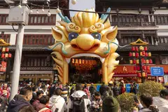 Per-capita tourism revenue over the eight-day festival in China this year slumps 9.5 per cent versus a similar timespan in 2019.