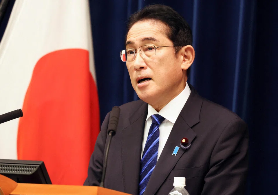 Japanese Prime Minister Fumio Kishida vows to secure some 1 trillion yen by March 2028 through tax hikes.