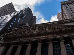 The Dow Jones Industrial Average finished 0.8 per cent lower at 33,717.09 on Monday. 