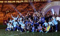 The 80,000 capacity Lusail Iconic Stadium was full for the game in which Al Hilal beat Egyptians Zamalek on penalties after a 1-1 draw.