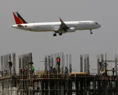 Across South-east Asia, pre-pandemic links with Europe have all but vanished as Philippine Airlines (above), Garuda Indonesia and Thai Airways cut flights. 