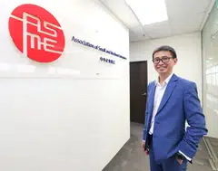 Ang Yuit has been elected unopposed to Asme’s top role for a two-year term last December.