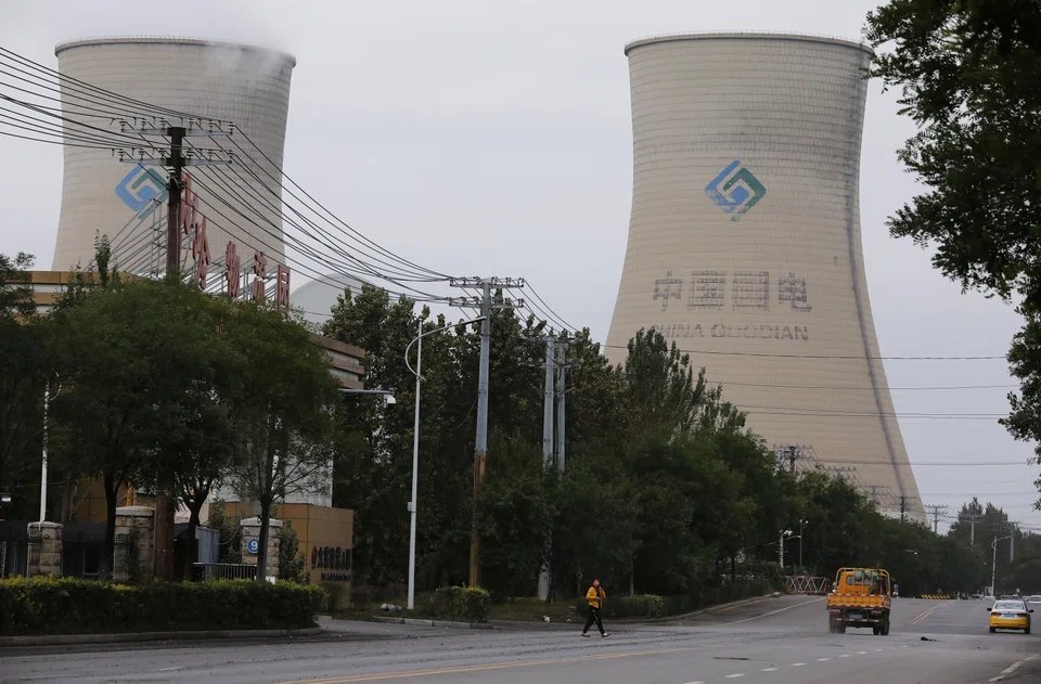 China Energy coal-fired plant in Shenyang. Work on at least 165 gigawatts of plants powered by coal is expected to begin by end of 2023.