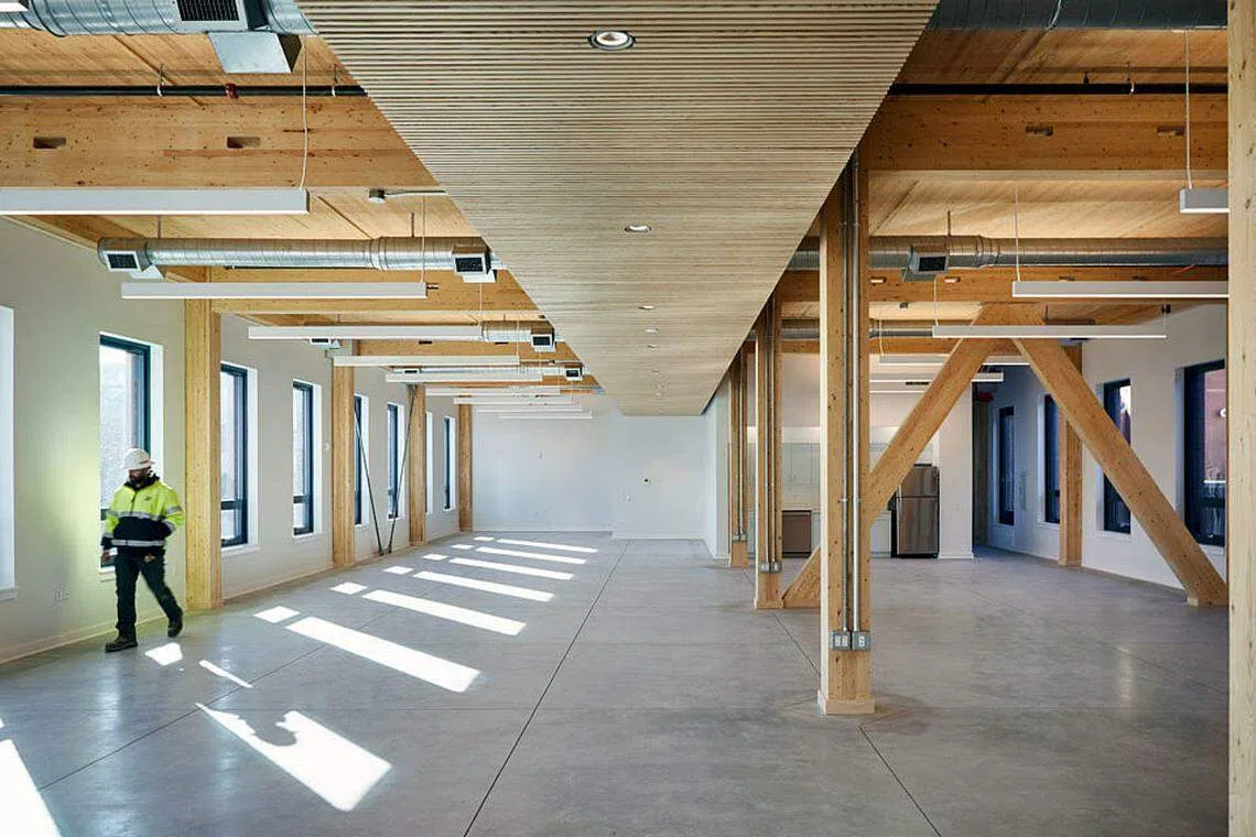 More are warming to high-rise timber buildings