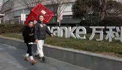 Some of Vanke’s long-dated US dollar bonds have plunged below 50 cents on the dollar, indicating investors see a high risk of default. 