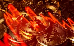 The largest cryptocurrency Bitcoin fell further after Celsius’s announcement, dropping more than 7.8 per cent to US$24,502, its lowest since December 2020.