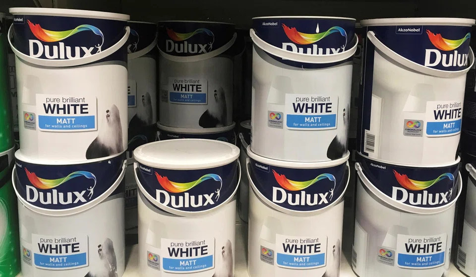 Akzo Nobel, the maker of Dulux and Flexa paints, says it sees the first benefits of easing raw material costs in the second quarter.