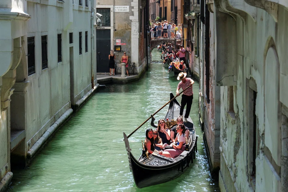 Venice, known for its canals and cultural sites, has been struggling with mass tourism for years. 