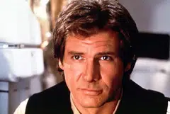 The incomplete and unbound script contains revisions, and introduces Hans Solo on page 56.