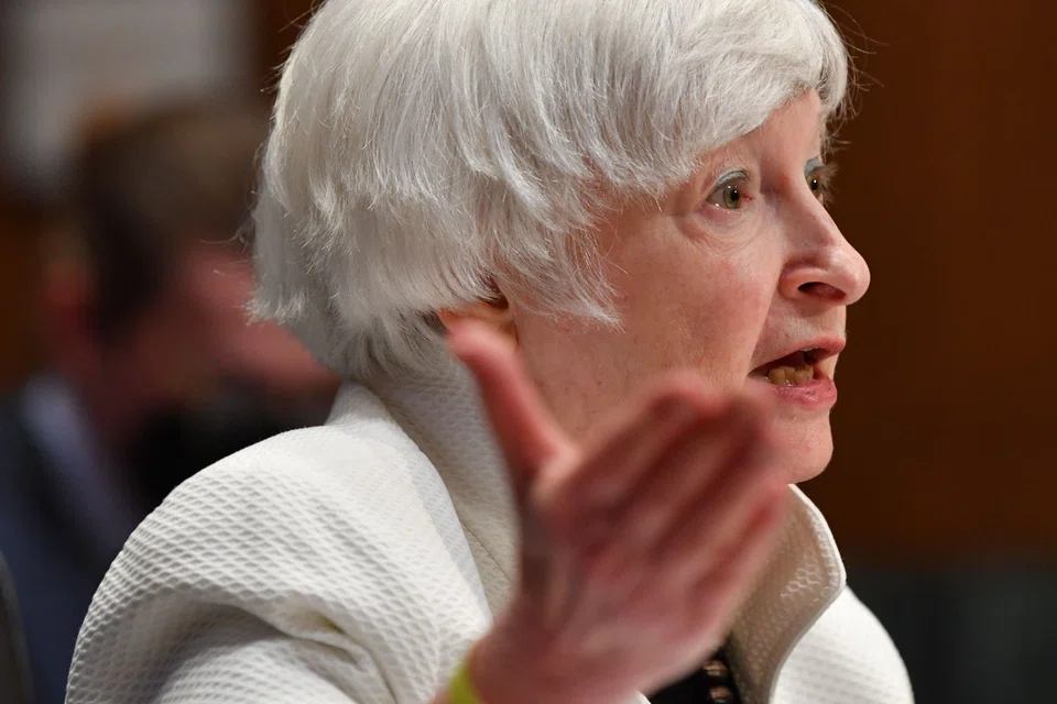 US Treasury Secretary Janet Yellen, speaking on NBC’s Meet the Press, said strong hiring numbers and consumer spending showed the US economy is not currently in recession. 