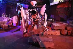 This is the futuristic vision on display at the Japan Mobility Show, aiming to exhibit how technology can help and sometimes replace humans in a country short of workers and no stranger to disasters.