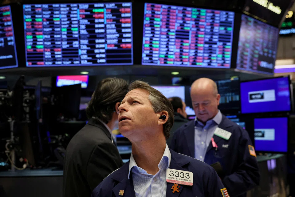 The Dow Jones Industrial Average has finished up 0.9 per cent at 38,773.12.
