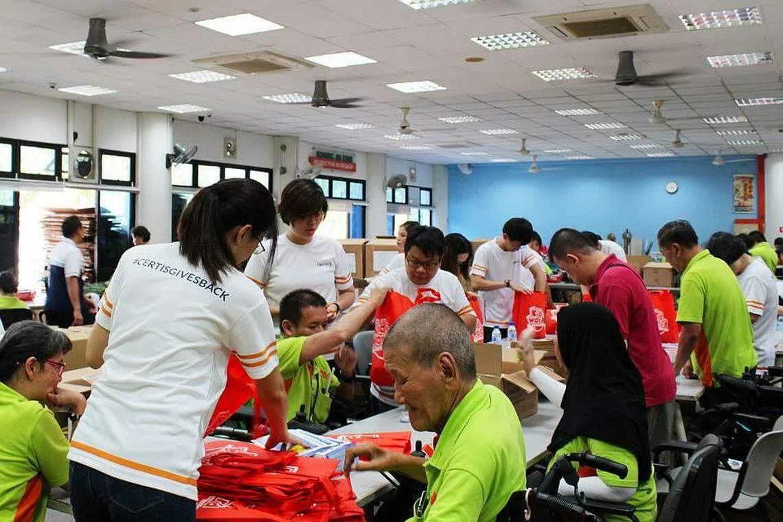 Certis stands by beneficiaries of The Blue Charity Gala