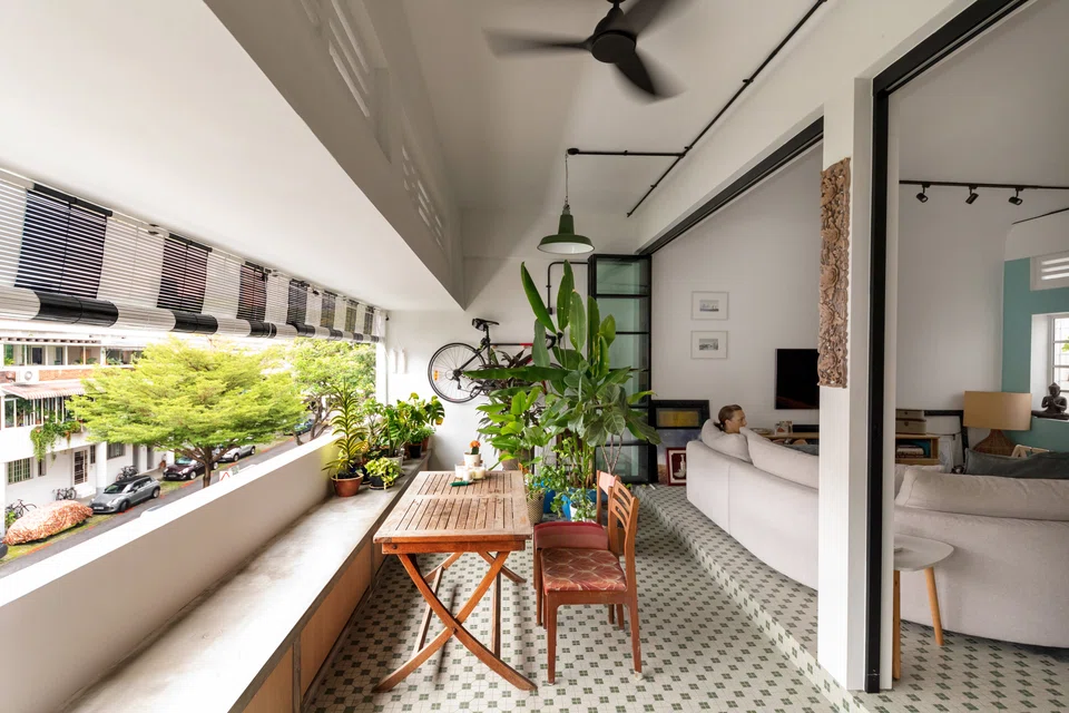 WY-TO Singapore has designed six flats in Tiong Bahru, including this one.