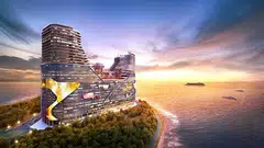 Harbour City is a five million square-foot project in Melaka comprising a mall, theme park and three hotel blocks.