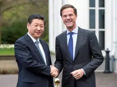 “The Chinese people also have legitimate development rights, and no force can stop the pace of China’s scientific and technological progress,” Xi told Dutch PM Mark Rutte. 