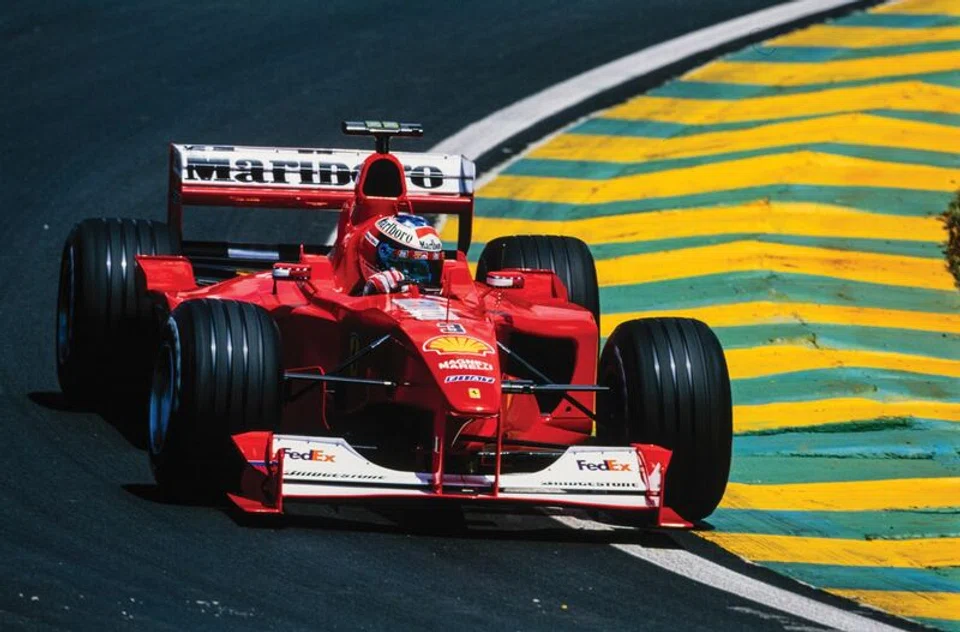 The lightweight land rocket, a Ferrari F1-2000, had brought the racing team its first world title in more than two decades.
