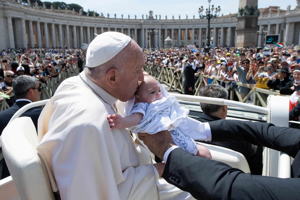 Pope Francis has compared having an abortion to “hiring a hit man” to eliminate a problematic person.