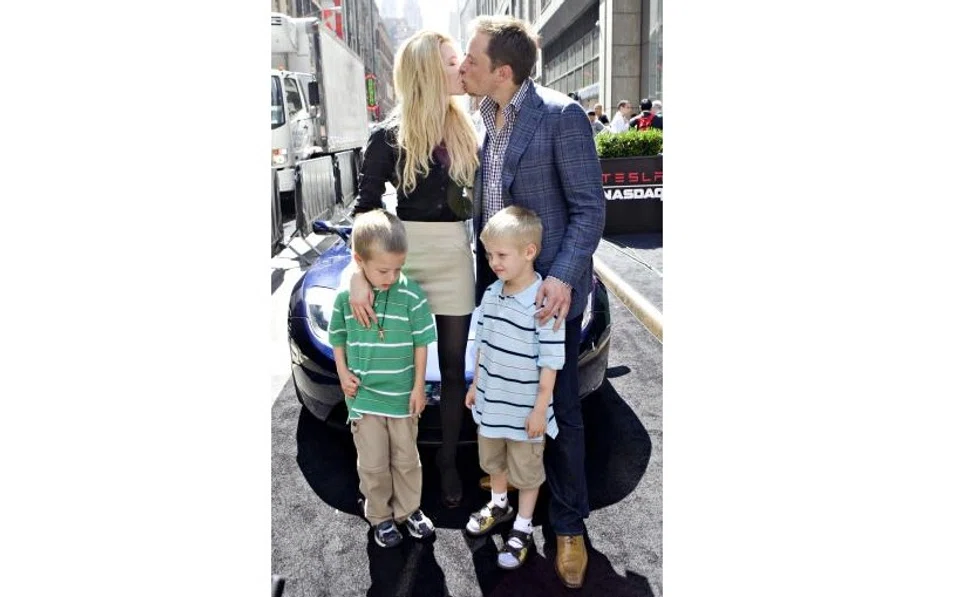 The former Xavier Alexander Musk (bottom right), who recently turned 18, has asked the court to change her gender recognition from male to female.