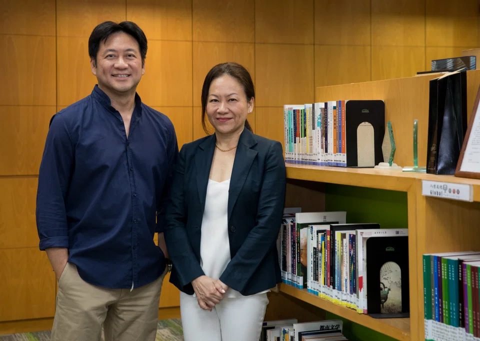 Max Phua (left) and Nee Phua are the second generation at the helm of World Scientific Publishing, which was founded by their parents Phua Kok Khoo and Doreen Liu in 1981.