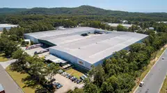 The property, 3 Sanitarium Drive, is in the Berkeley Vale industrial area in New South Wales, Australia. It consists of 3 inter-connected general industrial buildings with a gross floor area of 27,762 square metres.