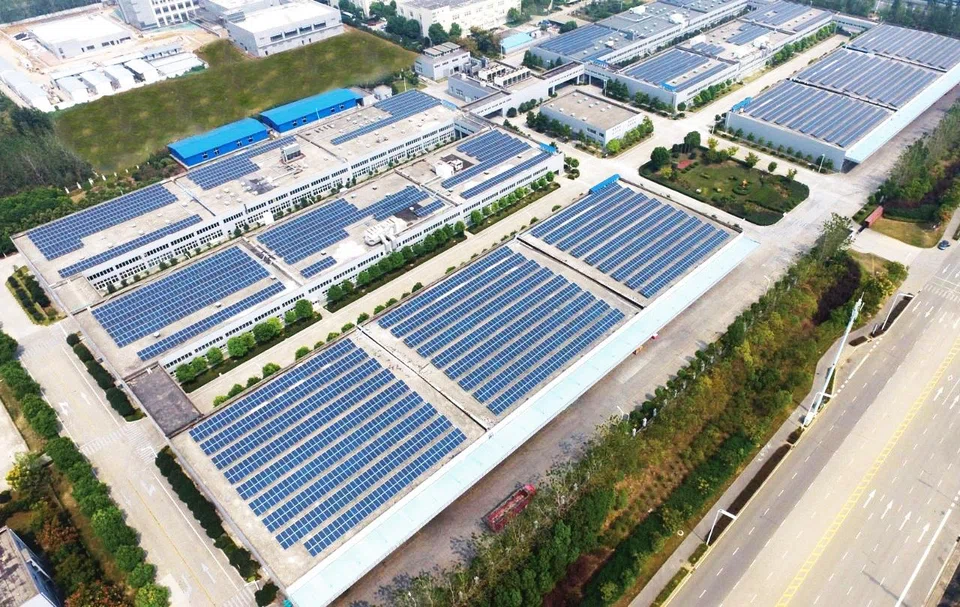 The rooftop solar panels at the Hefei Wahaha Group are one of the 50 industrial sites that were part of the first phrase of the PV assets acquisition.