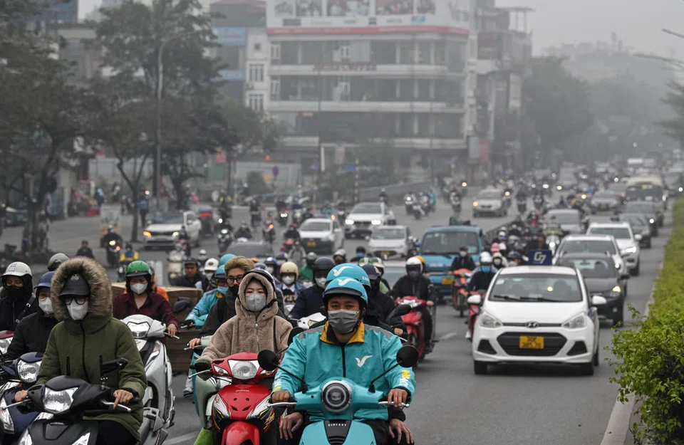 Hanoi tops air monitoring website IQAir’s table of the world’s most polluted cities.