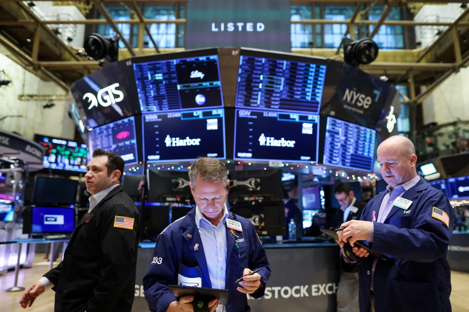 The trading floor at the New York Stock Exchange.  With the IPO market effectively shuttered in 2022, proceeds shrank 93 per cent from 2021 to its lightest year in three decades.