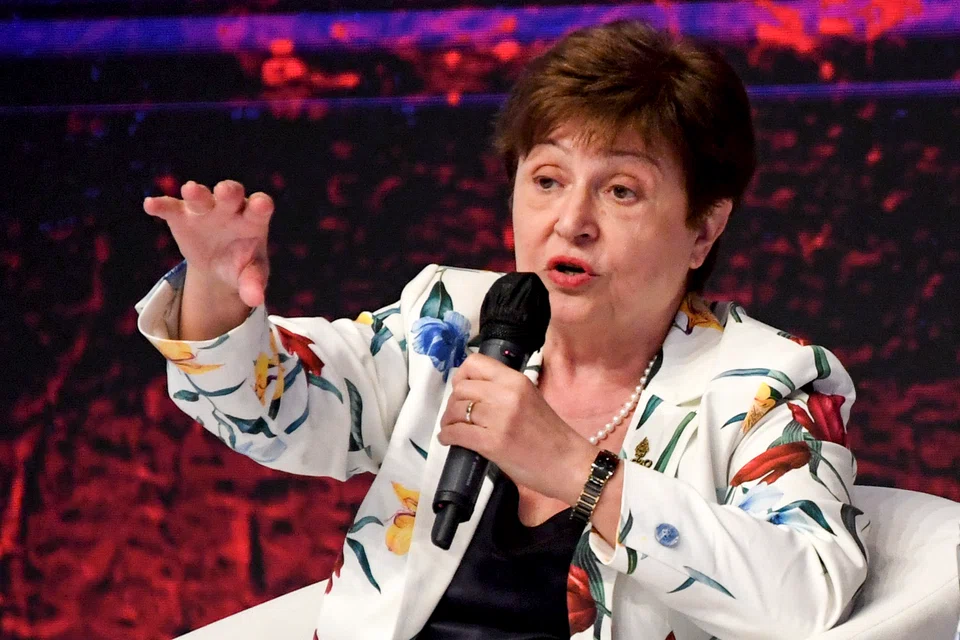 “If help is not well-targeted, it might be that providing support to populations in an un-targeted manner creates more pressure for prices to go up, and then the monetary policy should target even further action,” says IMF managing director Kristalina Georgieva.