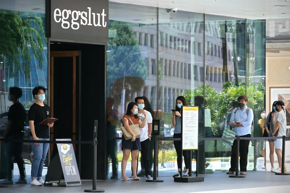 Eggslut is one of the tenants of the Scotts Square mall, which has been put up for sale. 